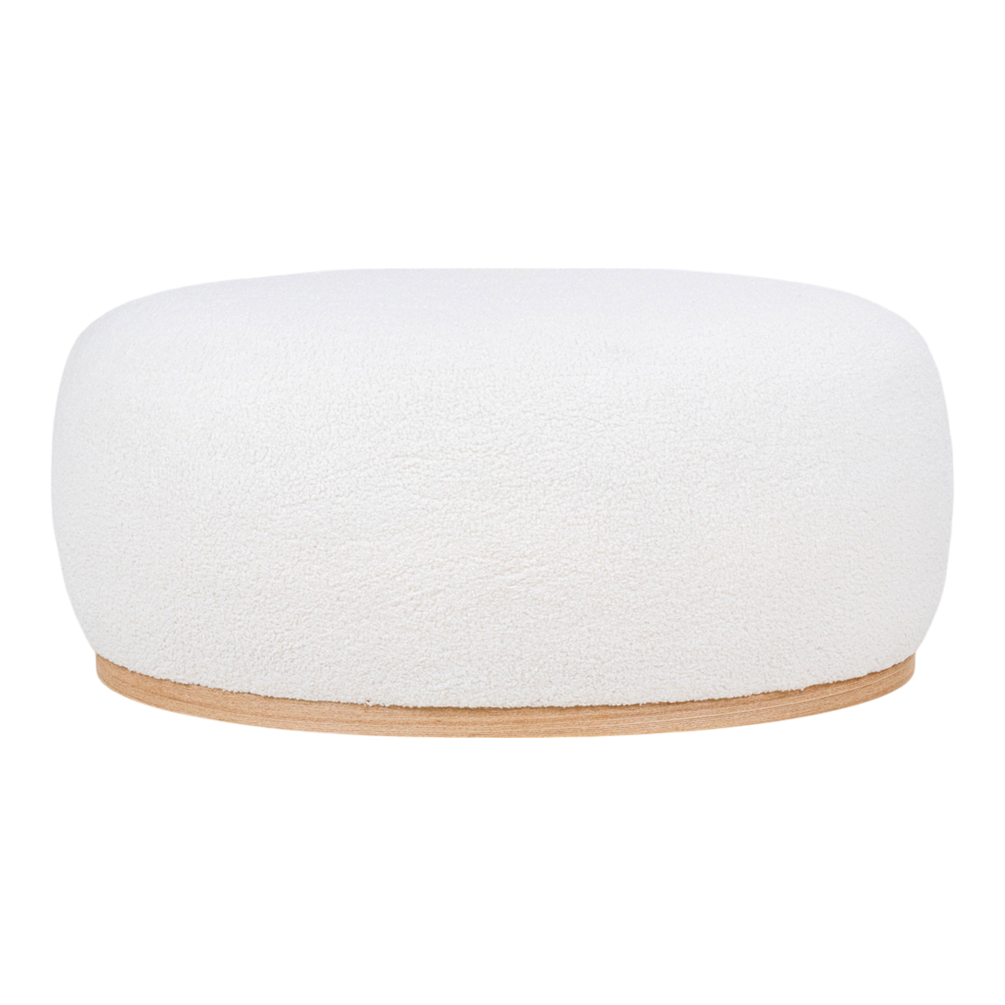 Pouf blanc Manhattan