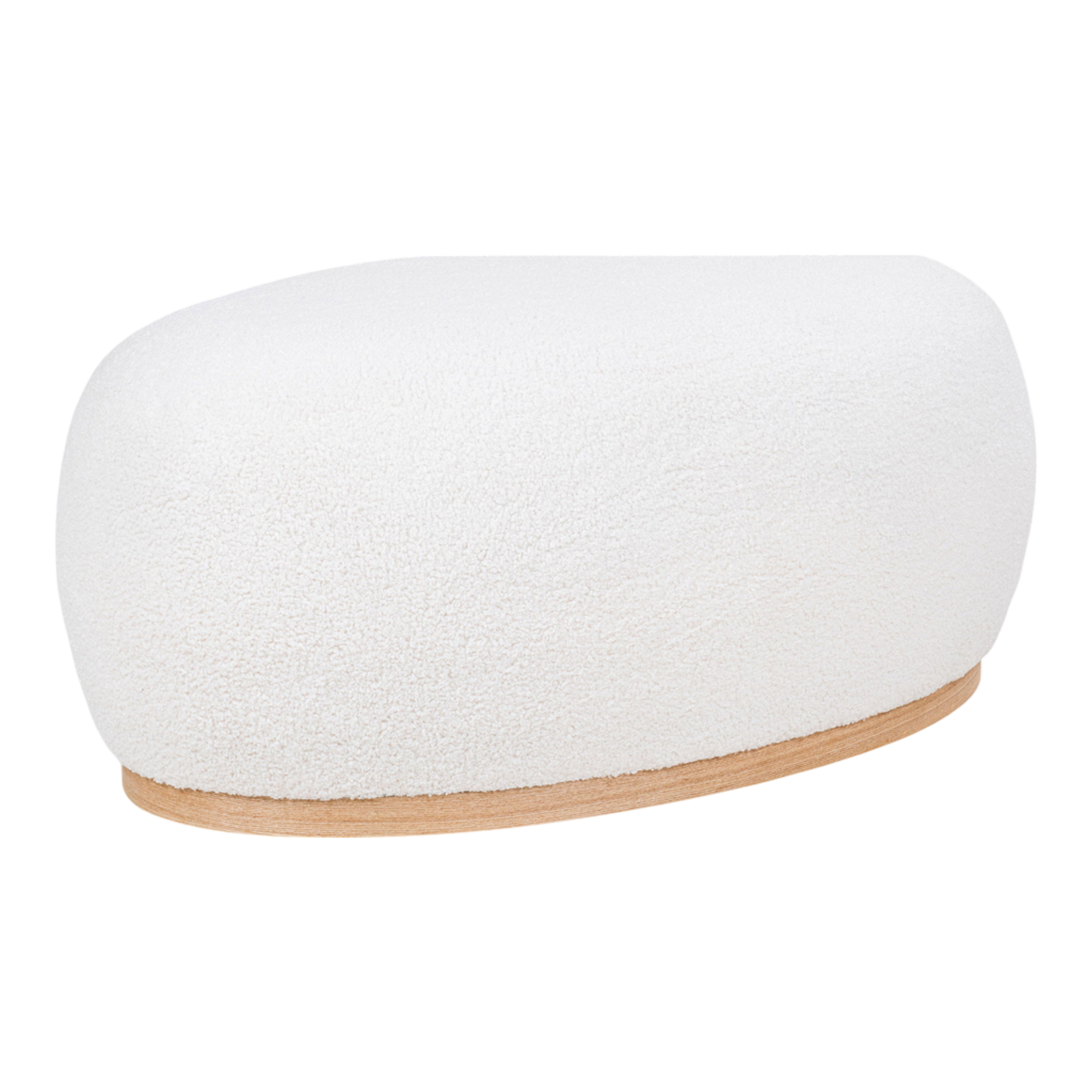 Pouf blanc Manhattan