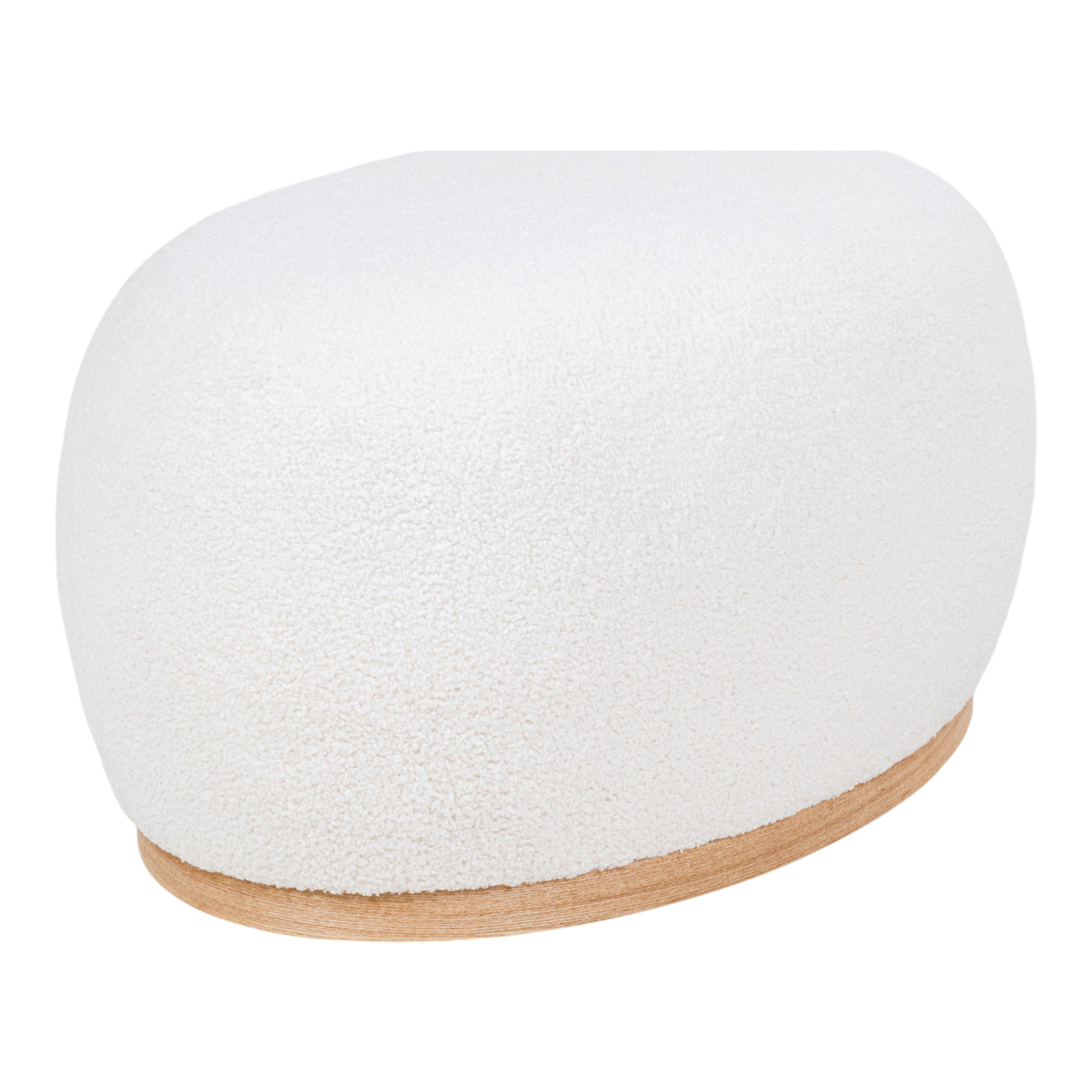 Pouf blanc Manhattan