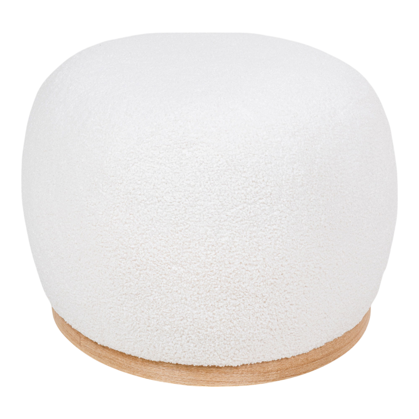 Pouf blanc Manhattan