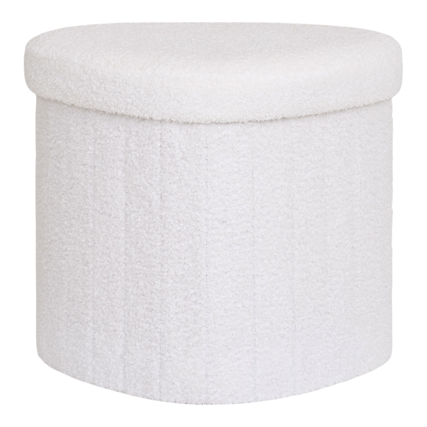 Pouf blanc Medford