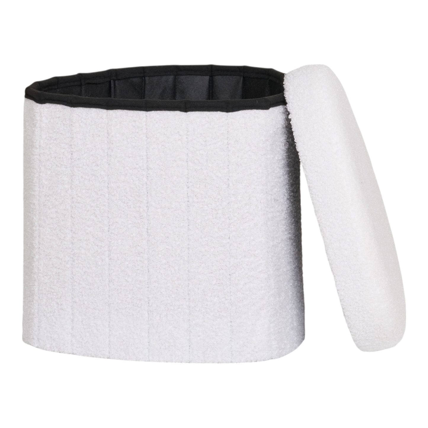 Pouf blanc Medford