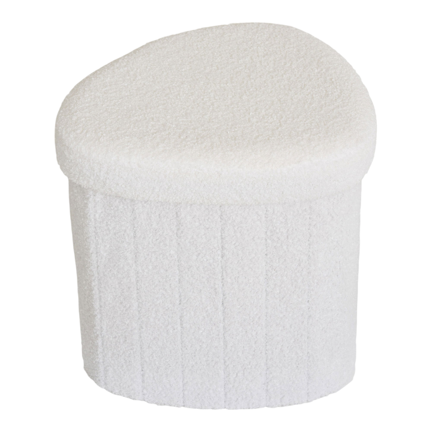 Pouf blanc Medford