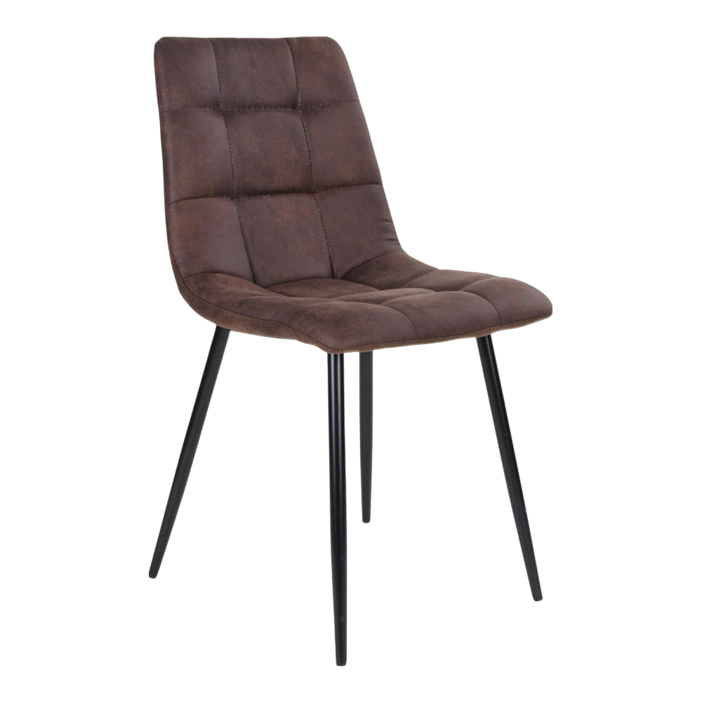 Chaise de salle à manger Middelfart (ensemble de 2) marron