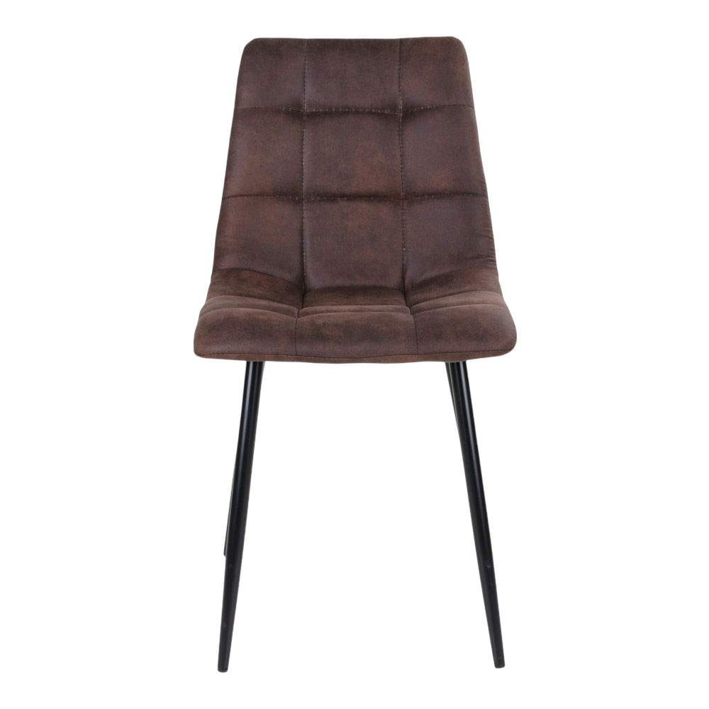 Chaise de salle à manger Middelfart (ensemble de 2) marron