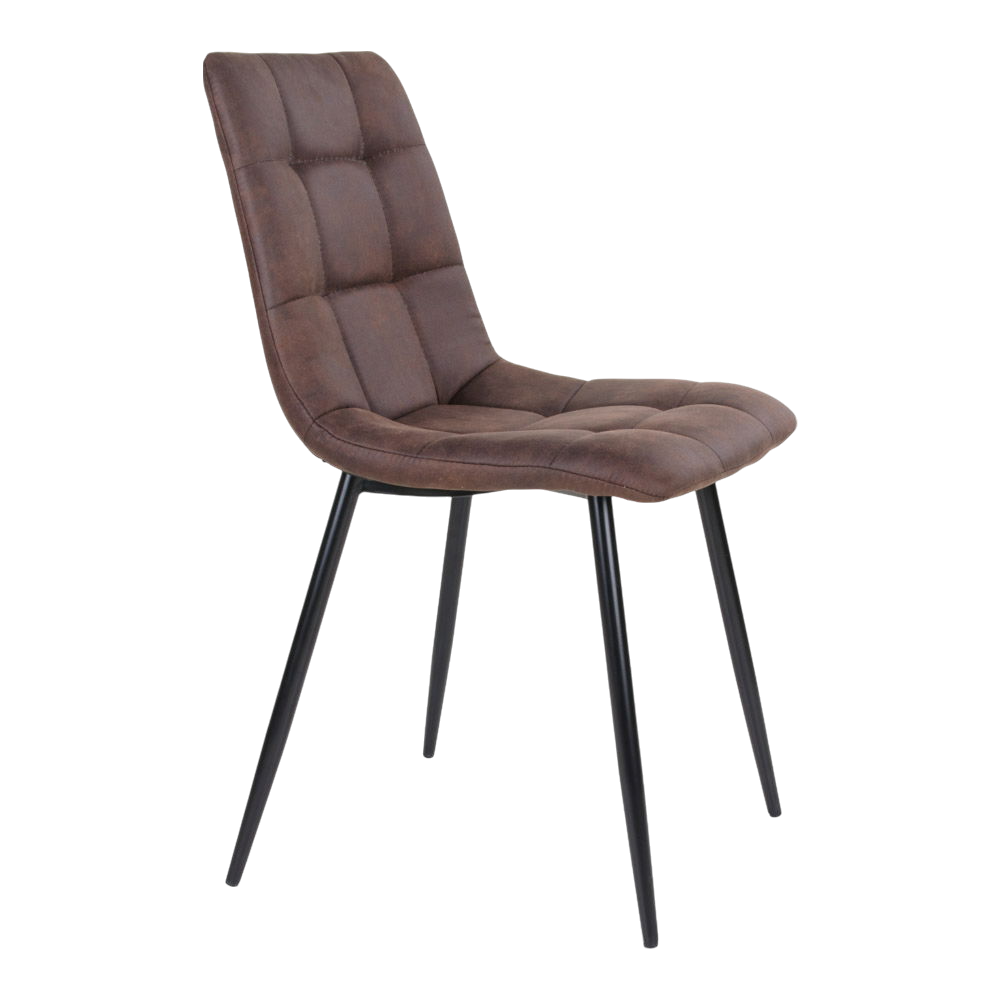 Chaise de salle à manger Middelfart (ensemble de 2) marron