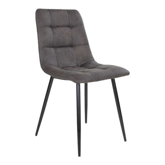 Chaise de salle à manger Middelfart (ensemble de 2) gris foncé