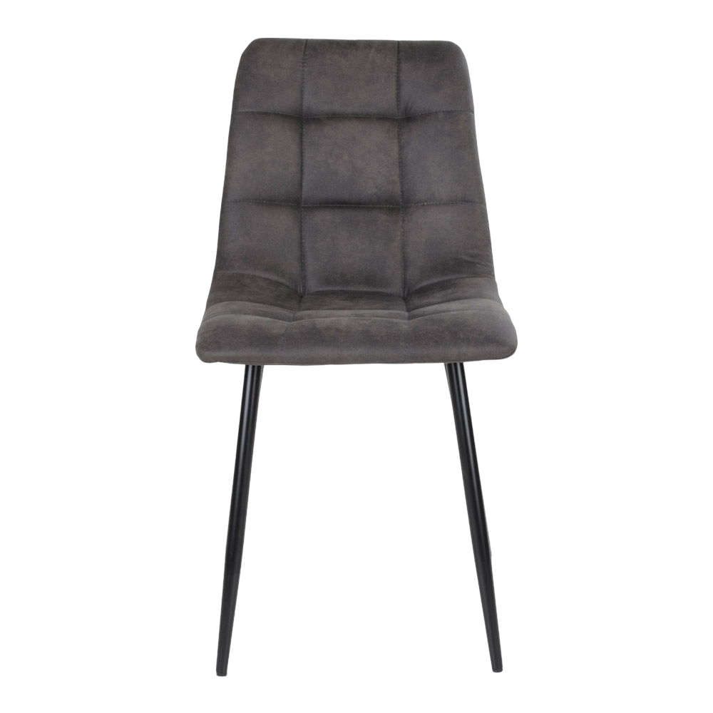 Chaise de salle à manger Middelfart (ensemble de 2) gris foncé