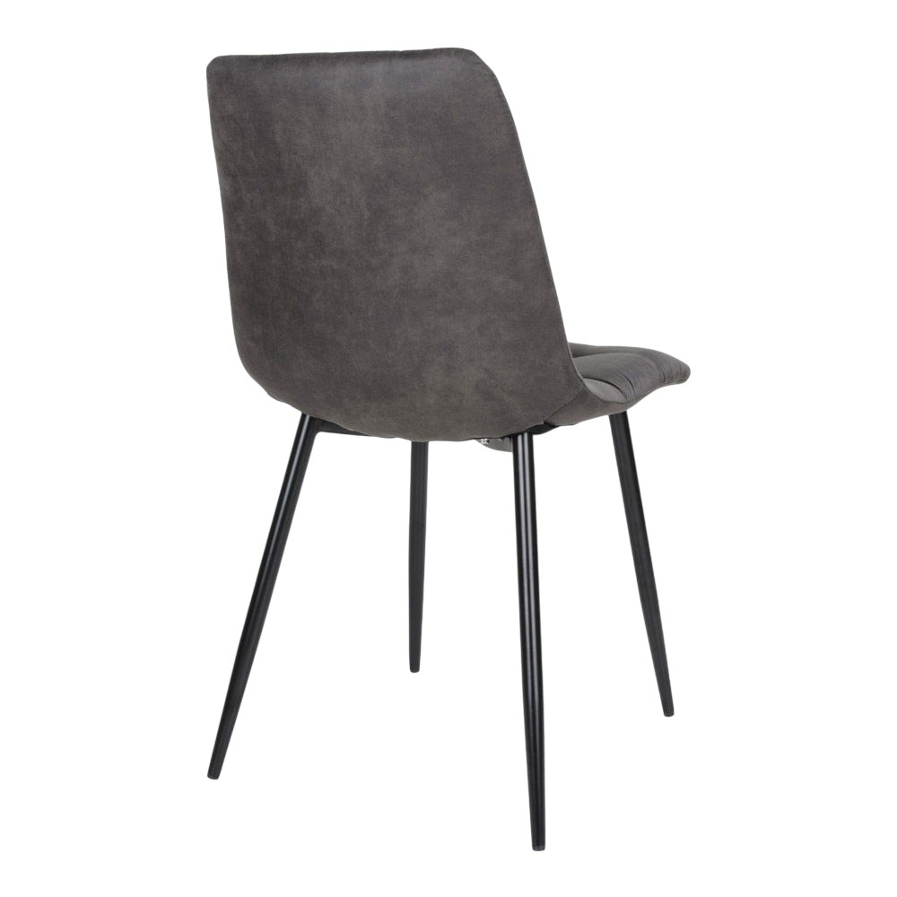 Chaise de salle à manger Middelfart (ensemble de 2) gris foncé