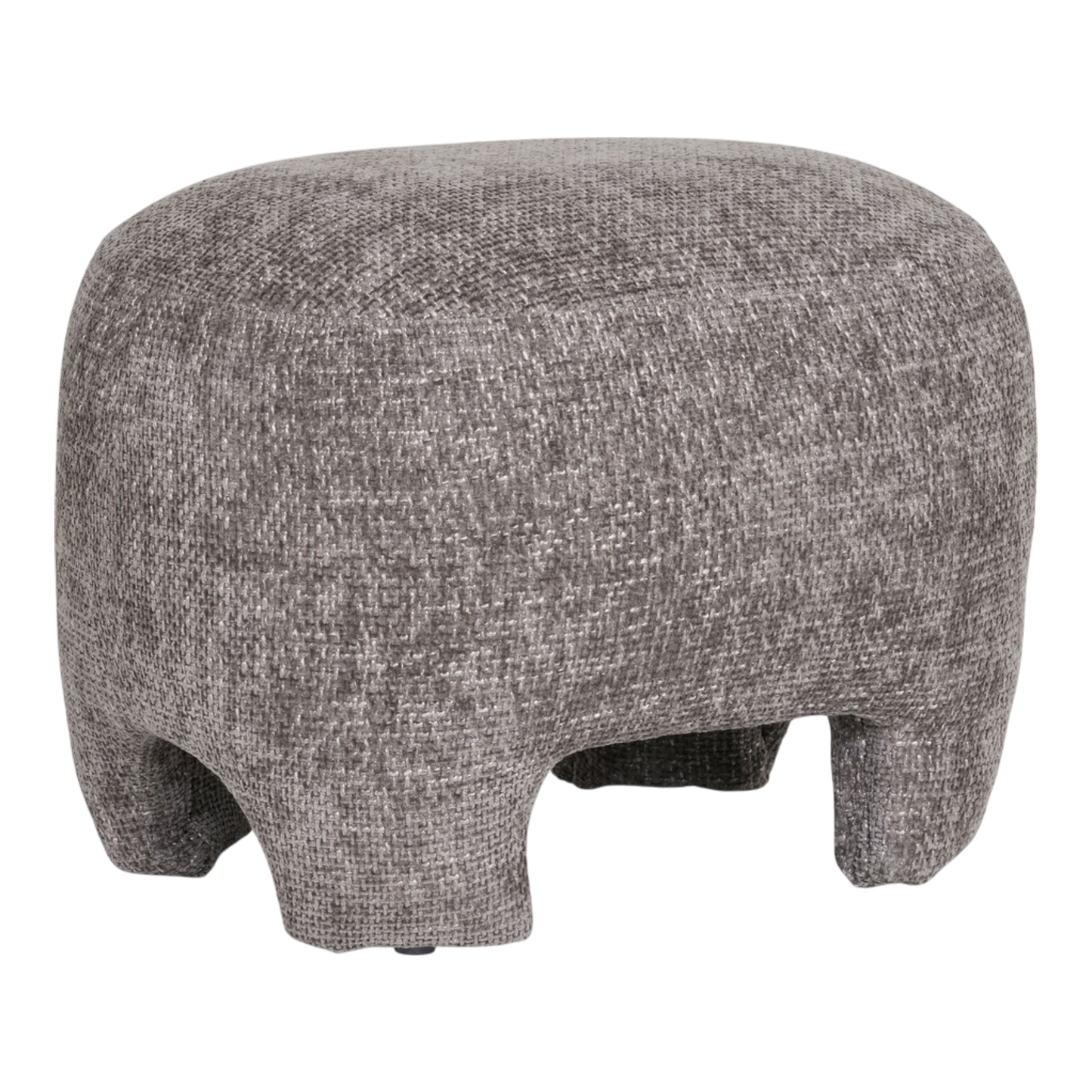 Pouf 4 pieds beige Nazare