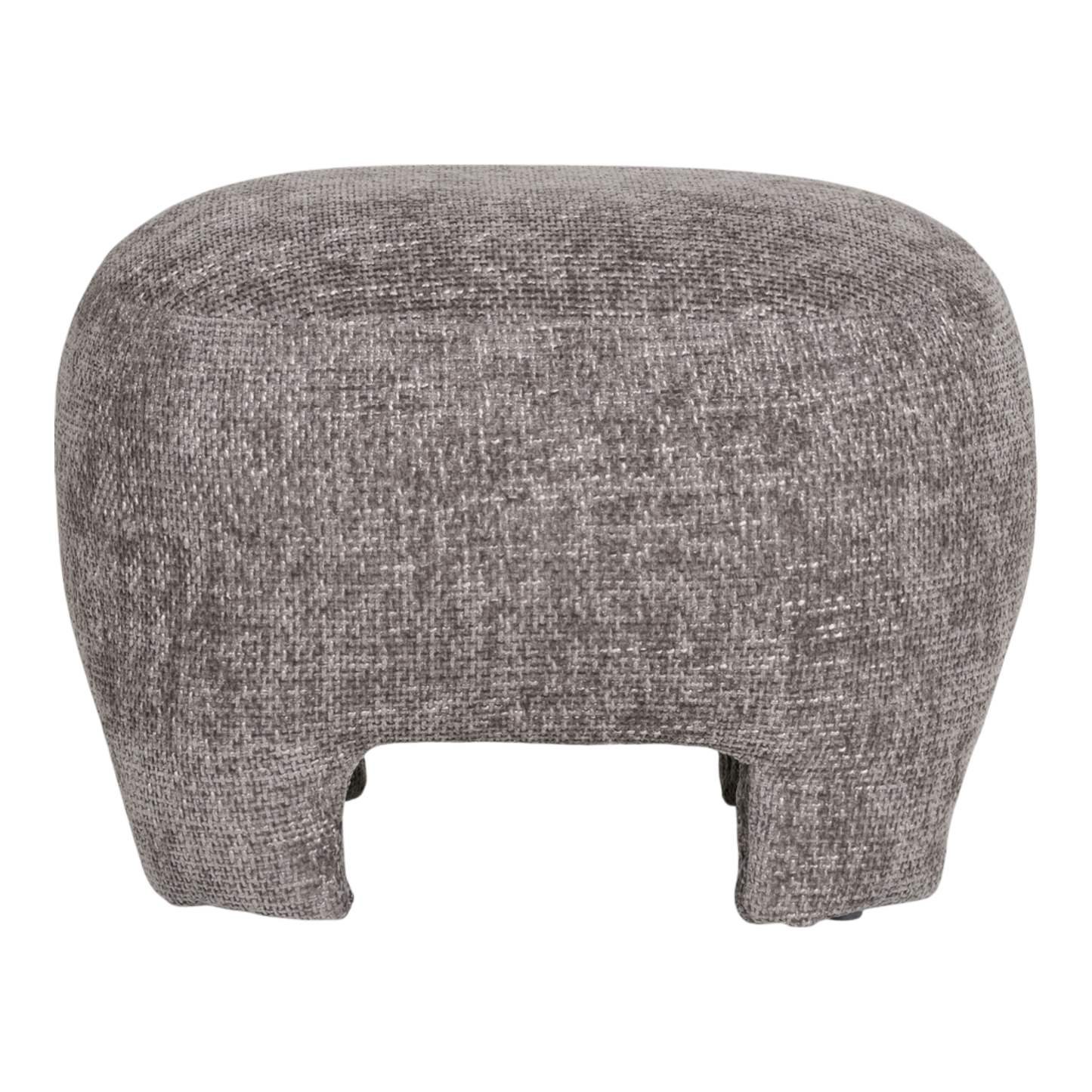 Pouf 4 pieds beige Nazare
