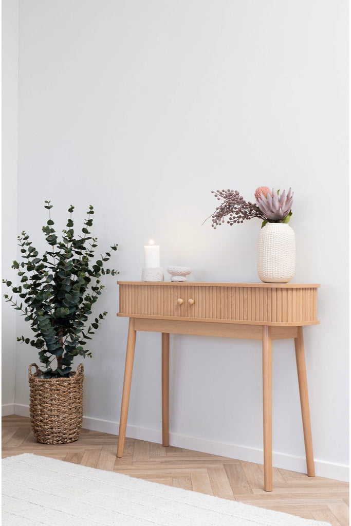 Table console naturel Nikko