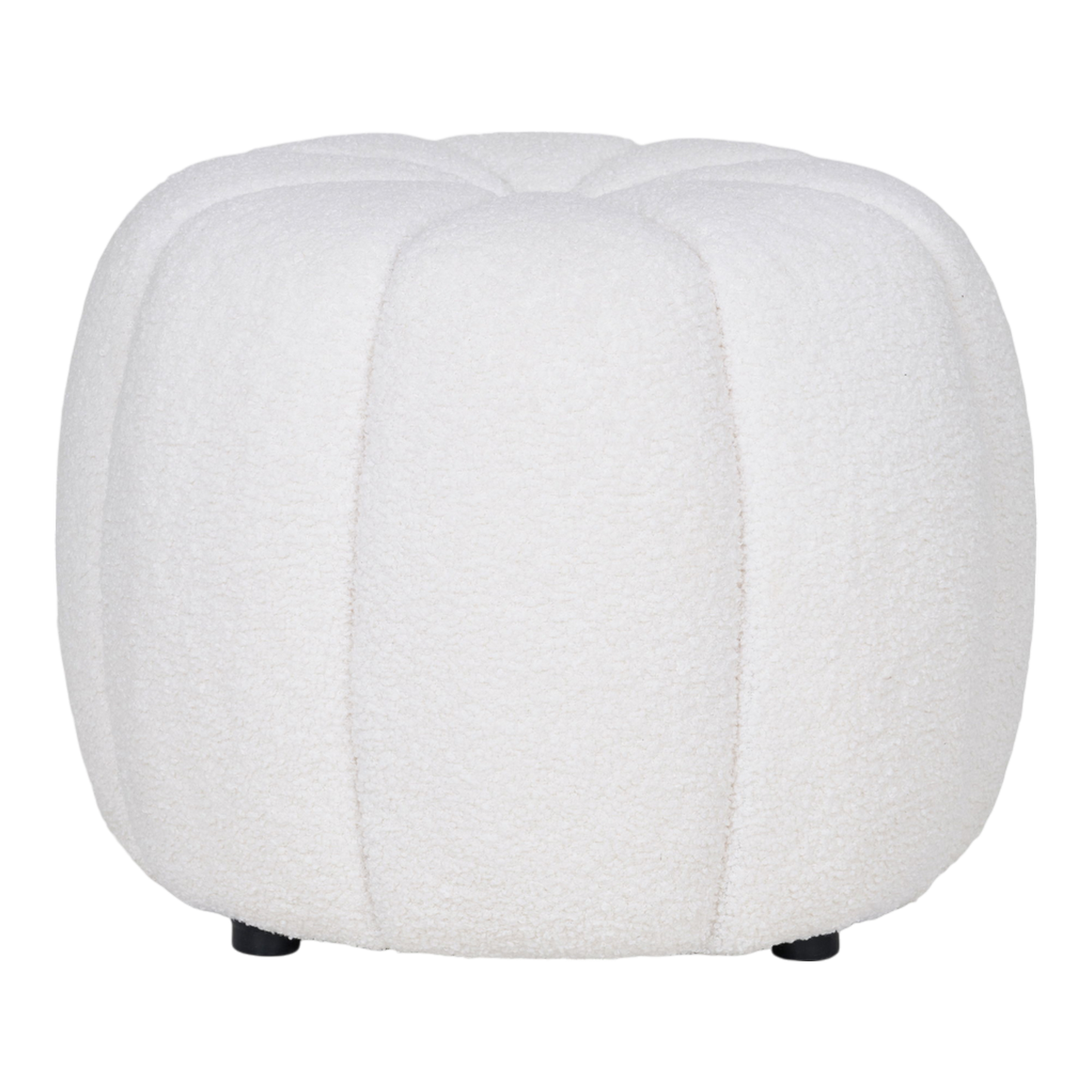 Pouf blanc Paisley