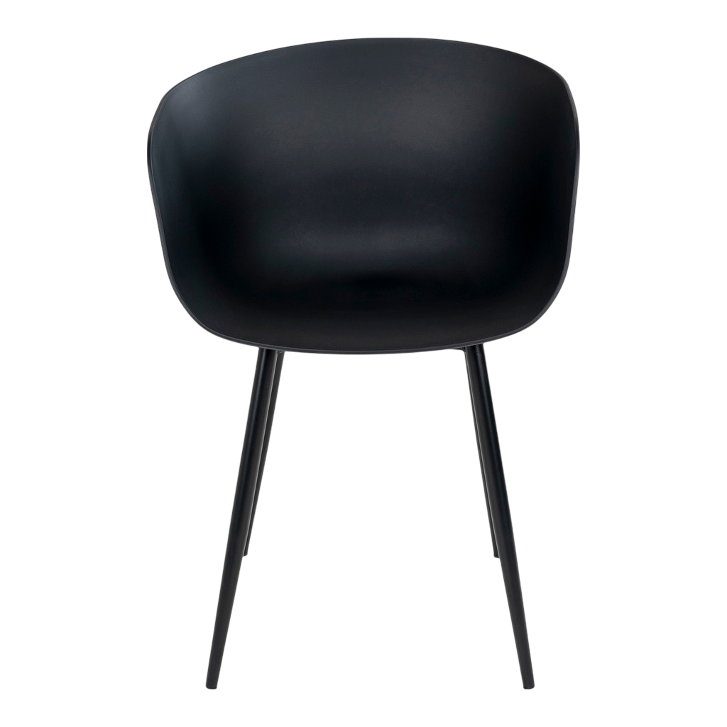 Chaise de jardin Roda (ensemble de 2) Noir