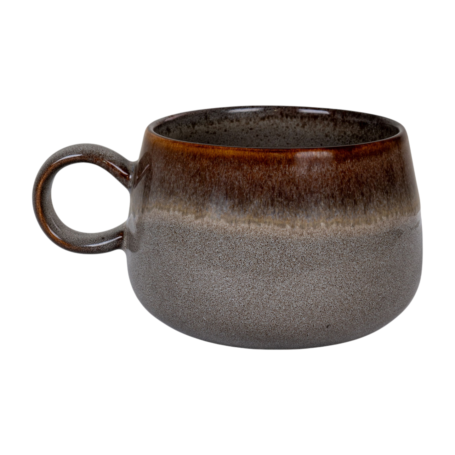 Set de mug Gris et brun Selma