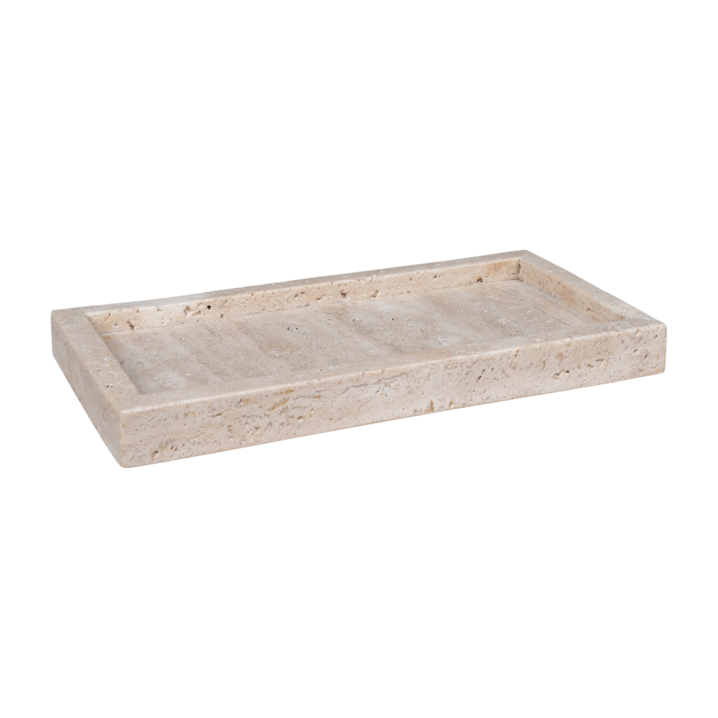 Plateau travertin naturel