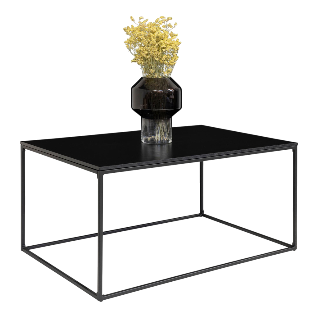 Table de salon noire Vita