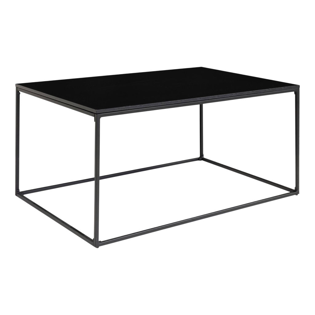 Table de salon noire Vita