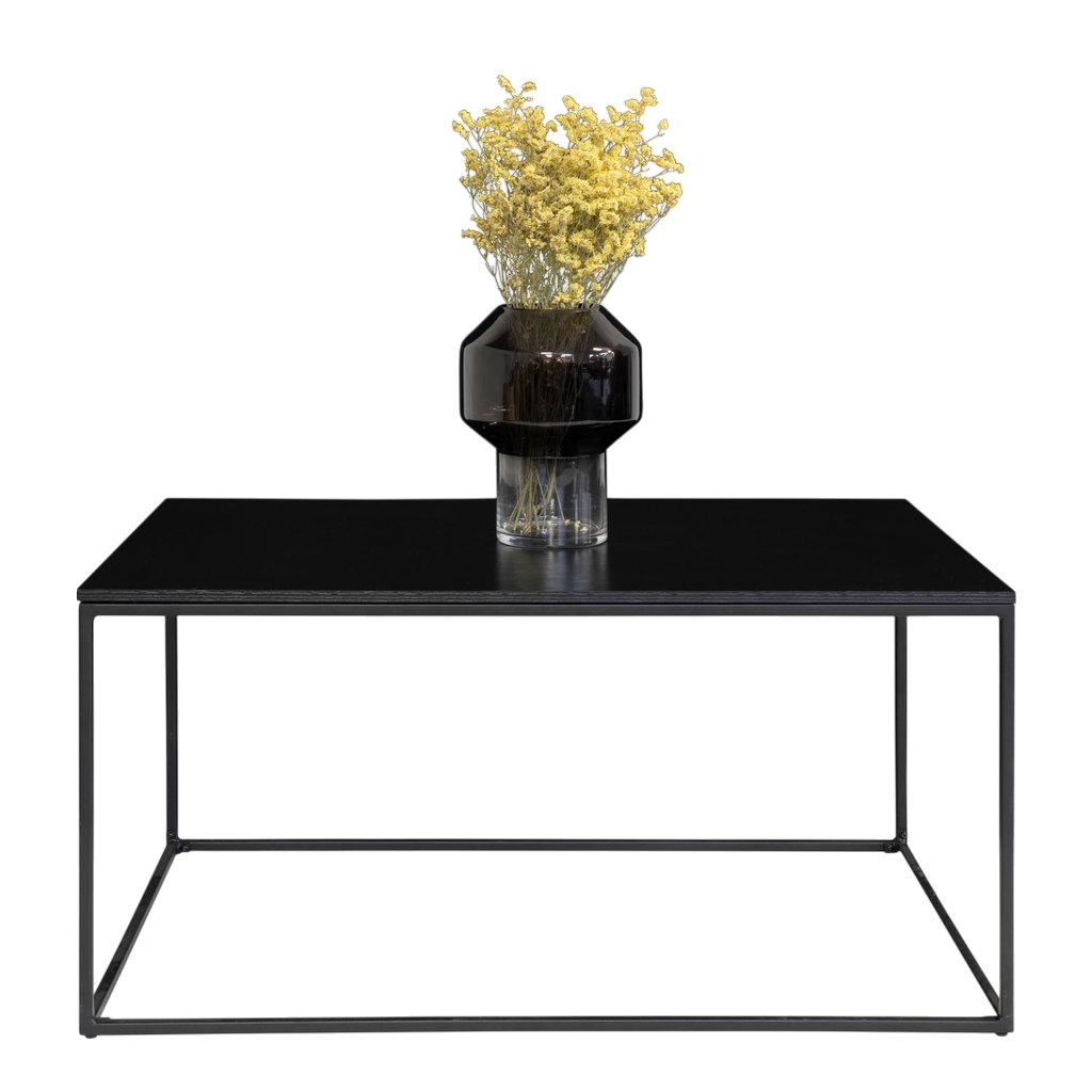 Table de salon noire Vita