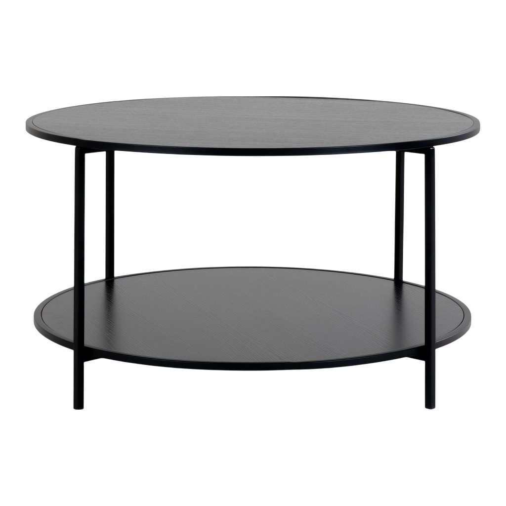Table de salon noire Vita