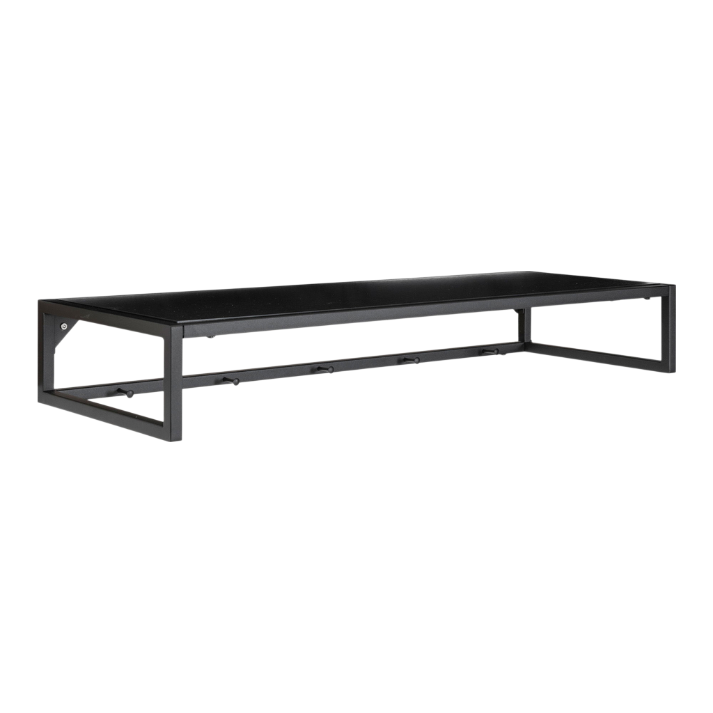 Etagère à chapeau noir Vita