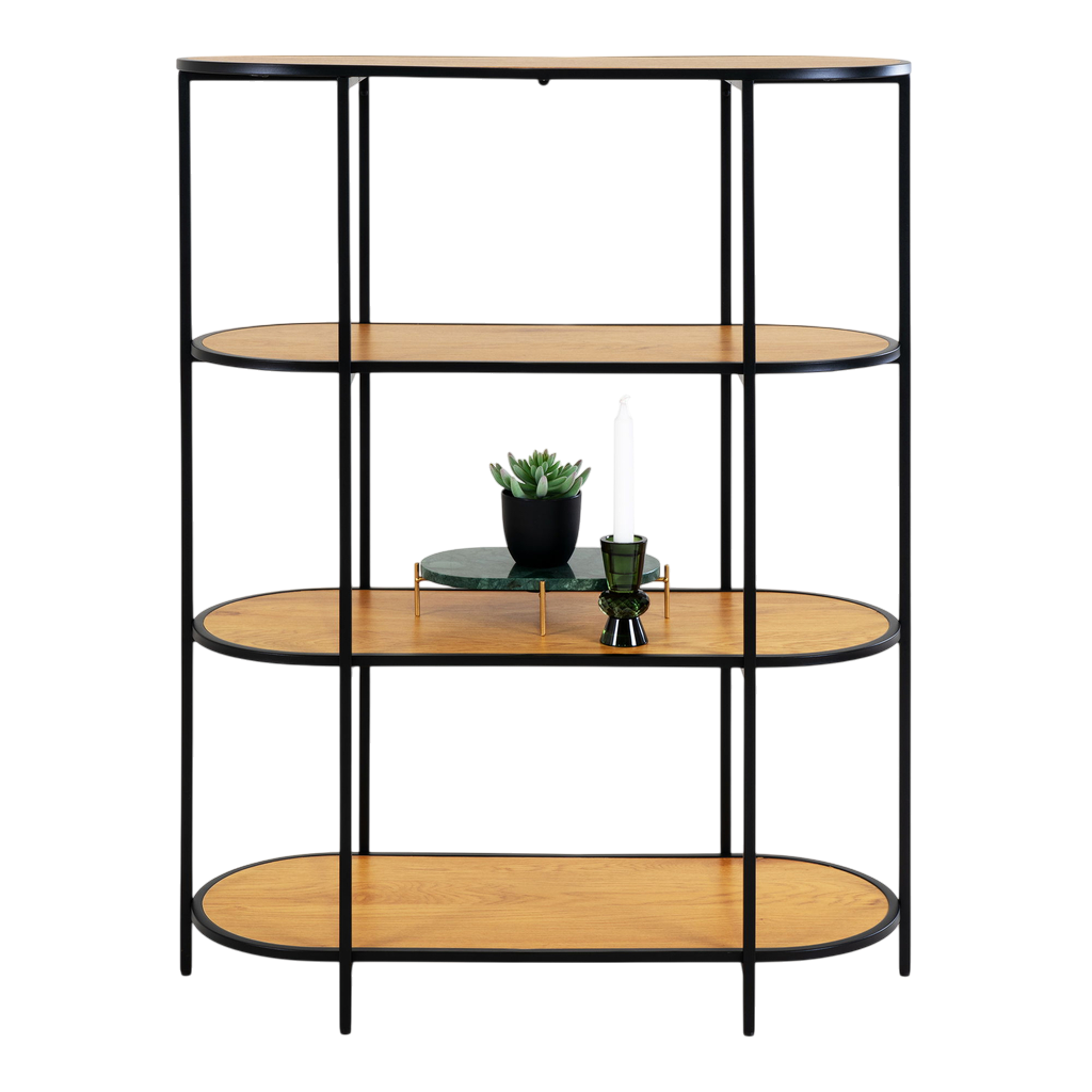 Etagère ovale 4 planches Vita