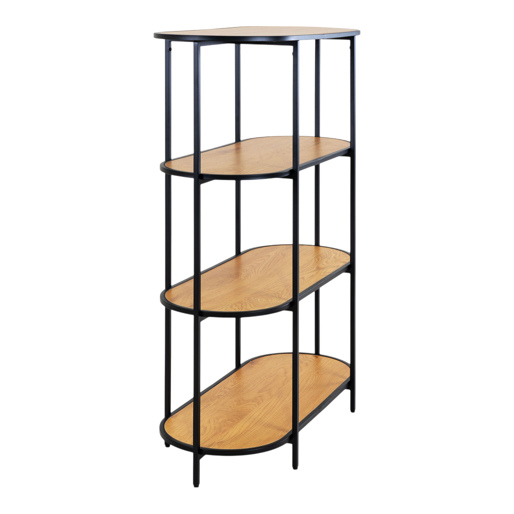 Etagère ovale 4 planches Vita