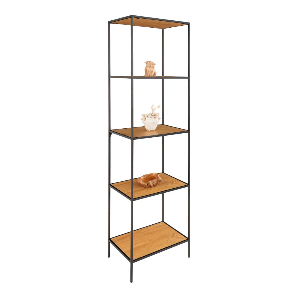 Etagère 5 planches Noir Vita