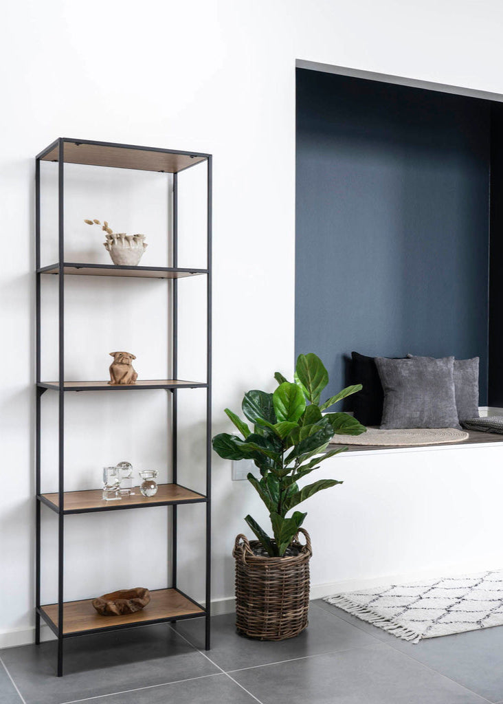 Etagère 5 planches Noir Vita