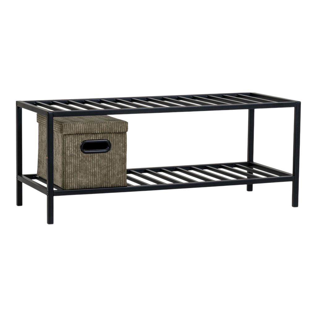 Banc pour chaussure noir Vita