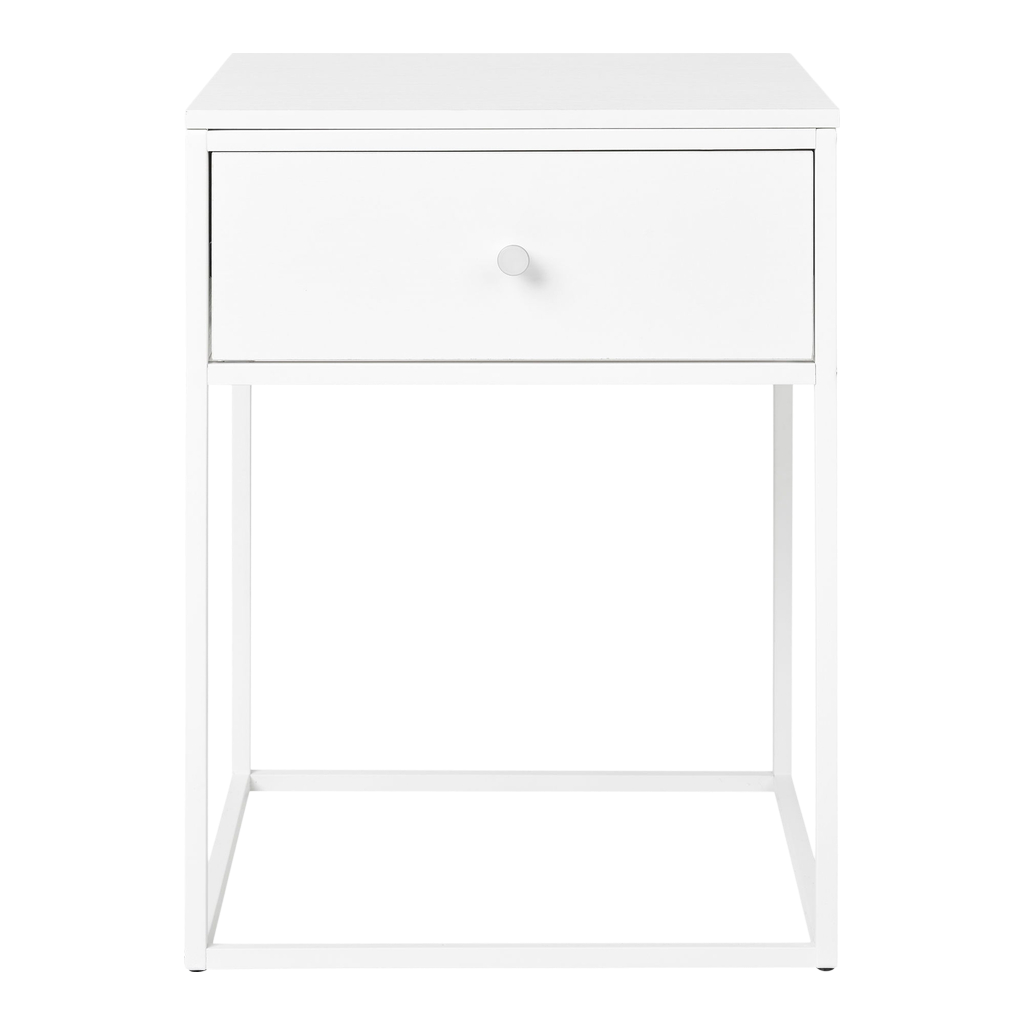 Table d'appoint blanche Vita