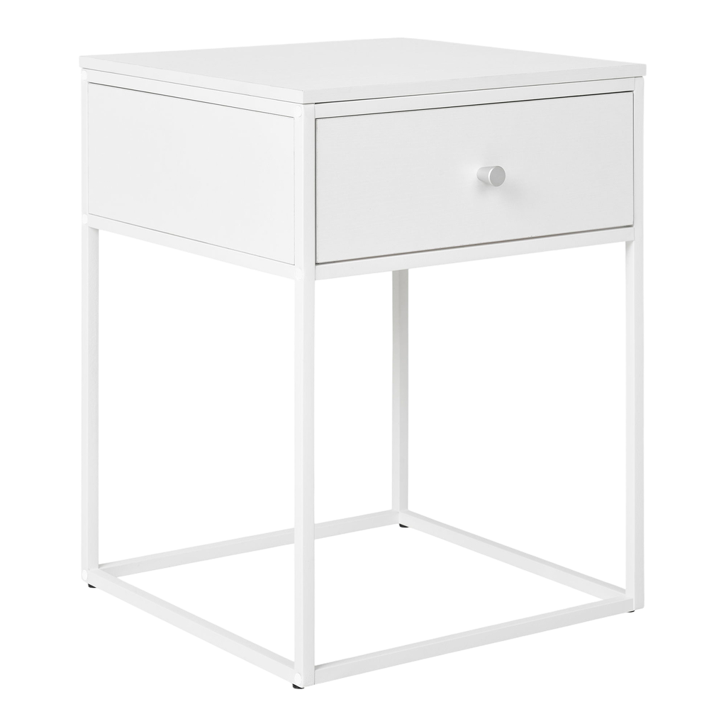 Table d'appoint blanche Vita