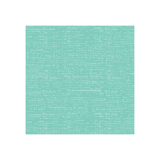 Paquet serviettes papier aspect Tissu turquoise