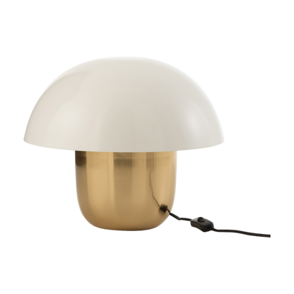 Lampe champignon or