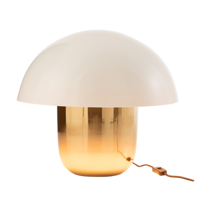 Lampe champignon or