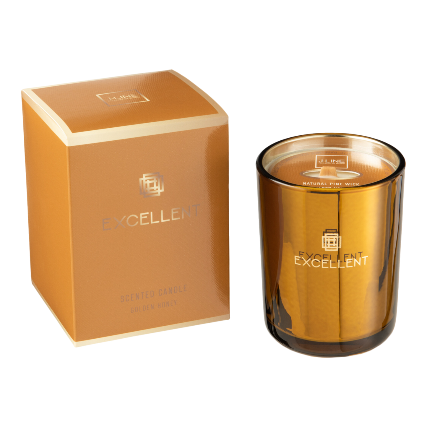 Bougie parfumée "excellent" Golden Honey Ocre