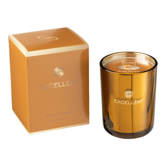 Bougie parfumée "excellent" Golden Honey Ocre