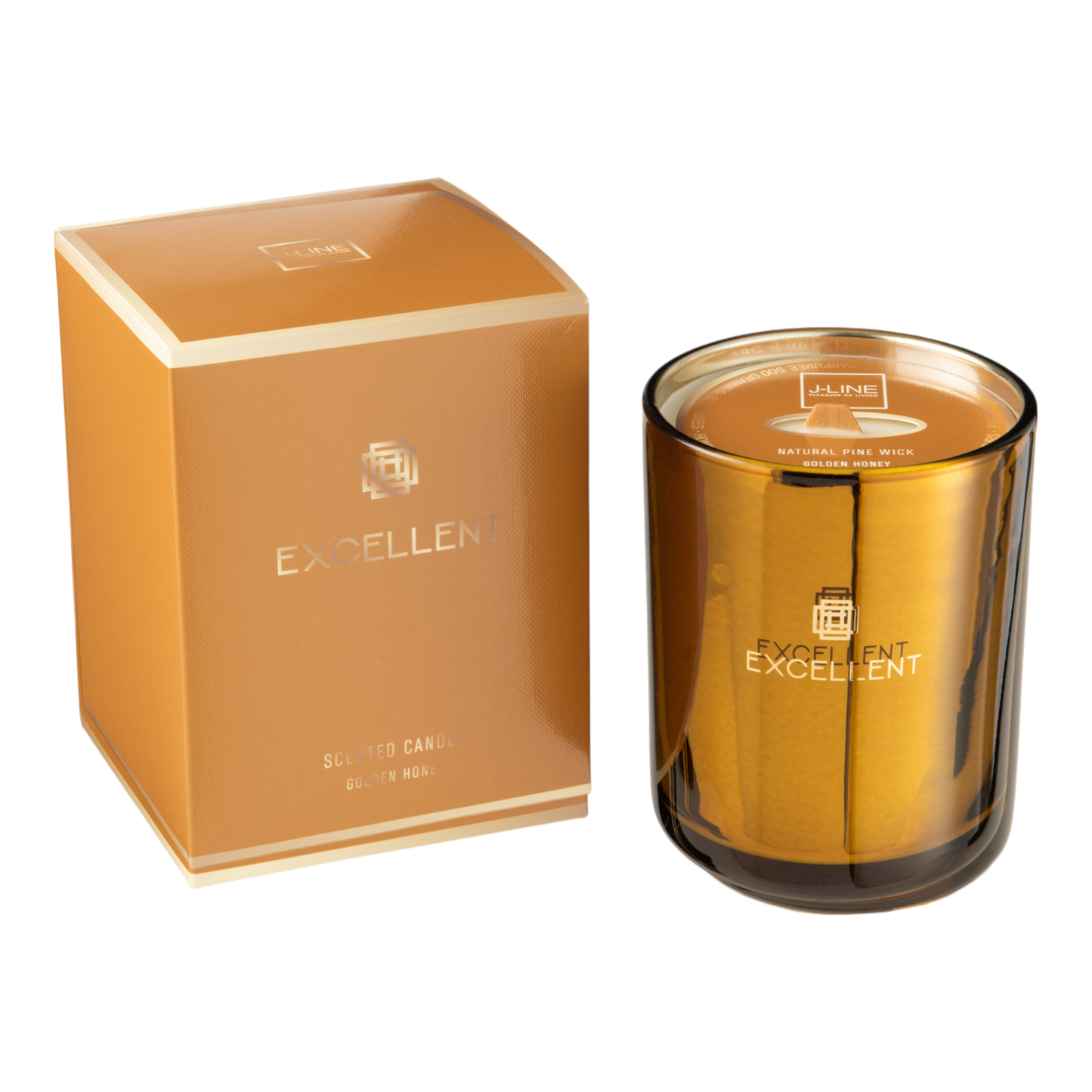 Bougie parfumée "excellent" Golden Honey Ocre