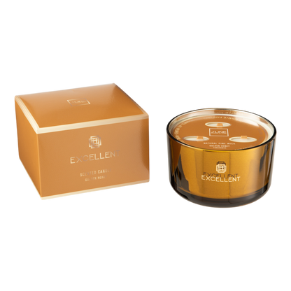 Bougie parfumée "excellent" Golden Honey Ocre