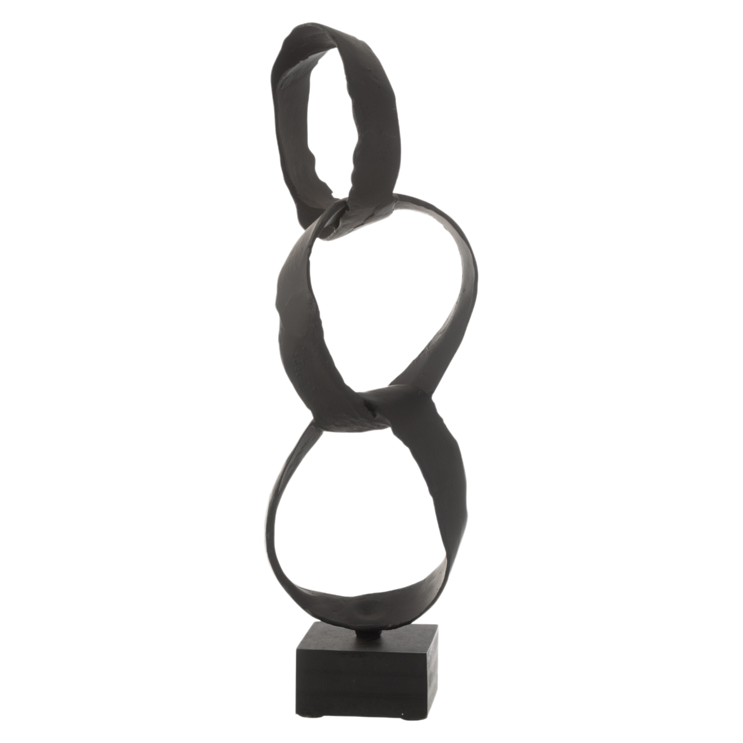 RINGS FIGURINE ON WIDE STAND