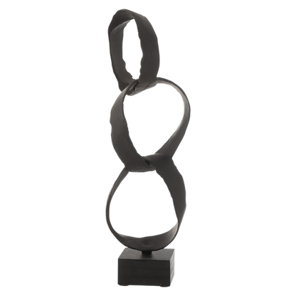 RINGS FIGURINE ON WIDE STAND