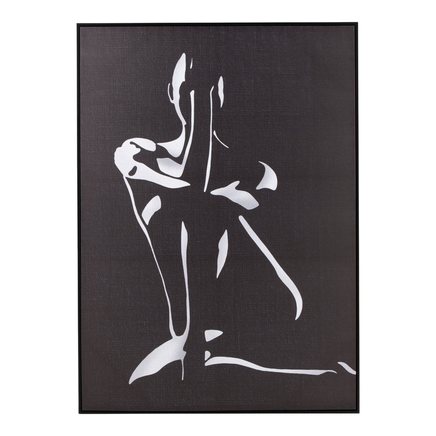 Tableau femme blanc/noir