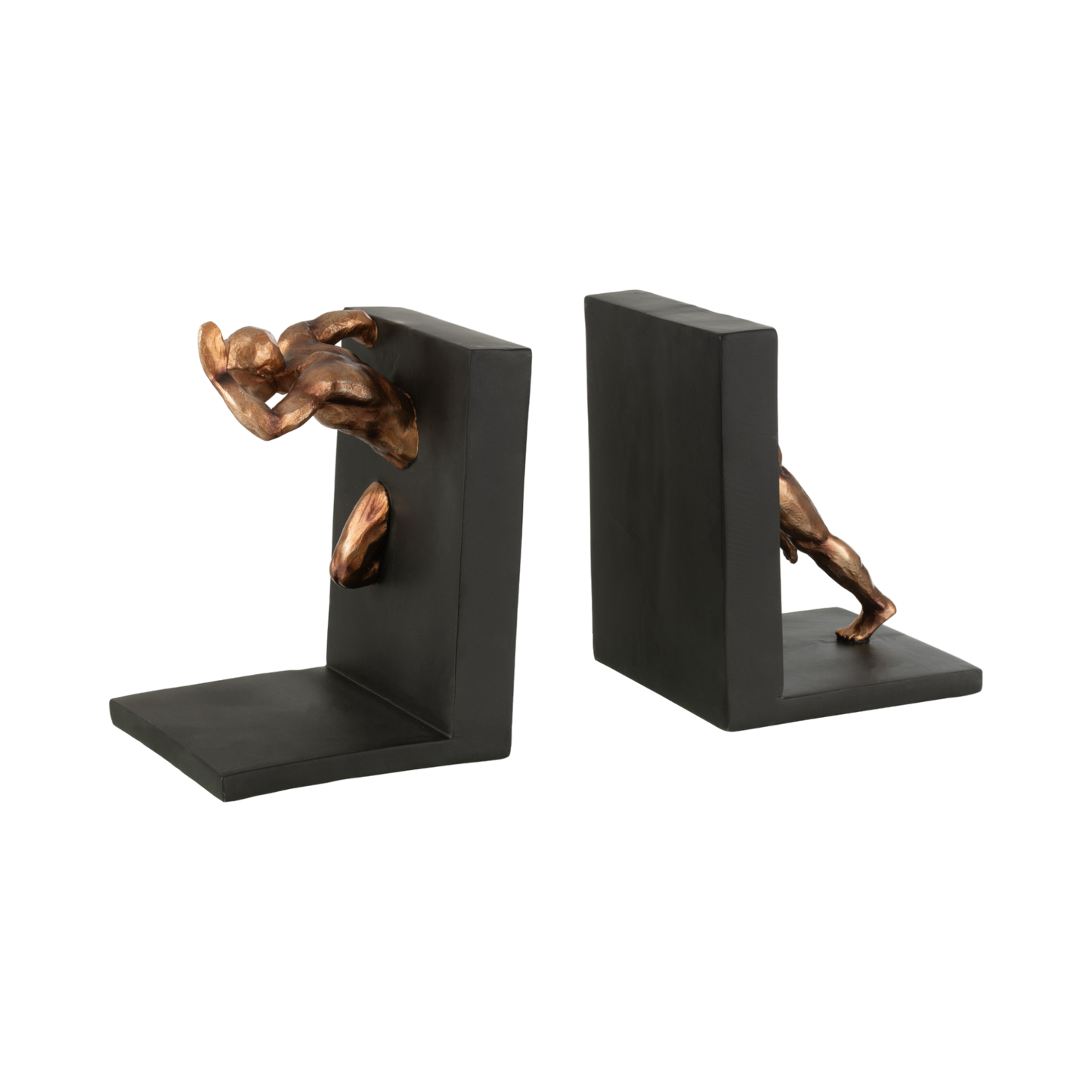 SET OF 2 ATHLETE BOOKENDS