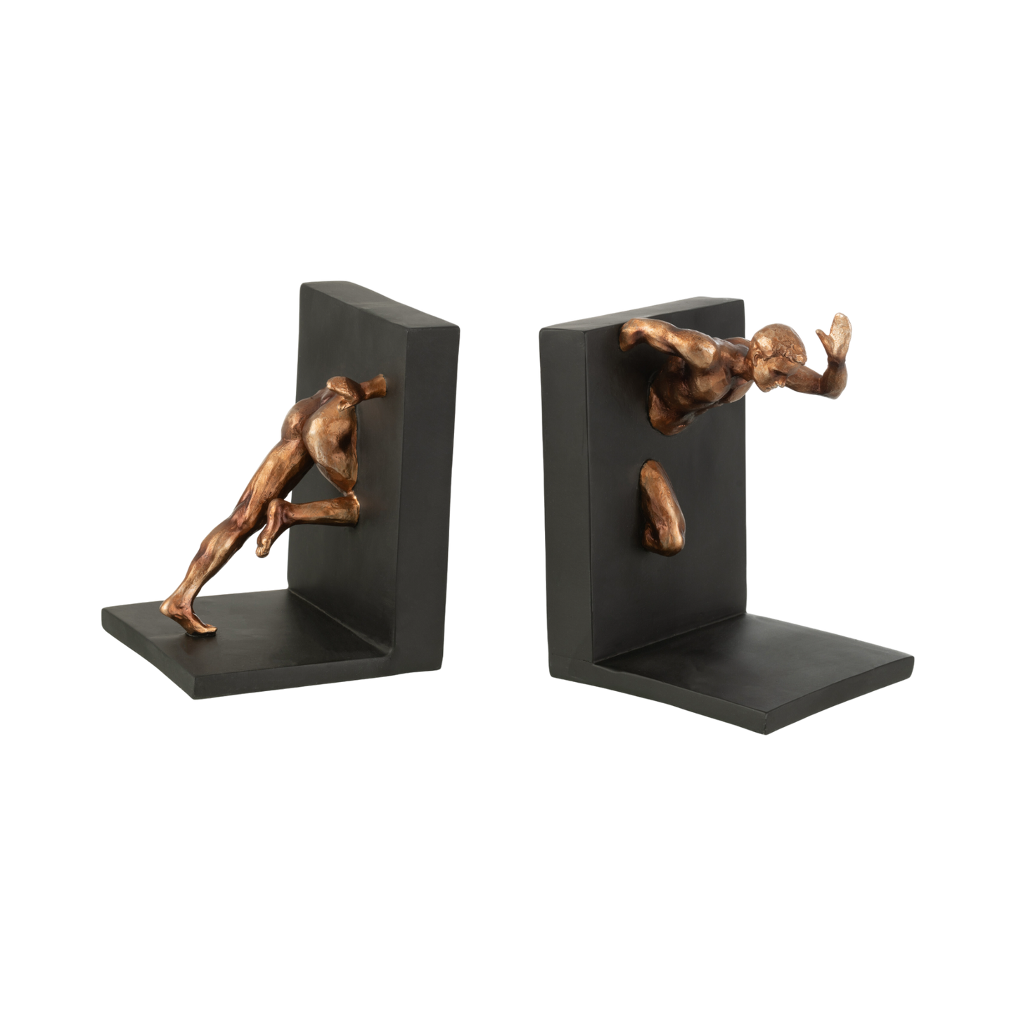 SET OF 2 ATHLETE BOOKENDS