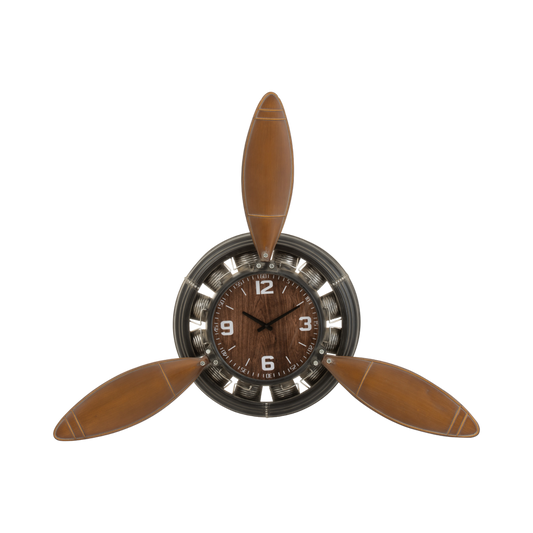 PLANE PROPELLER CLOCK