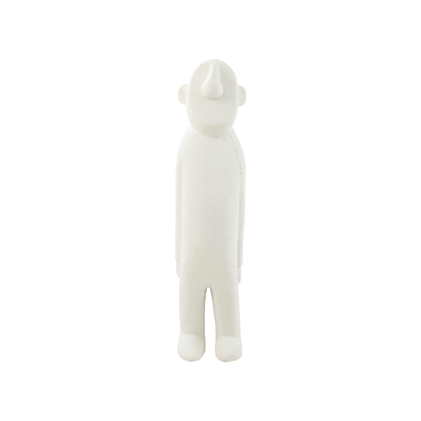 Statuette Ngurah blanc