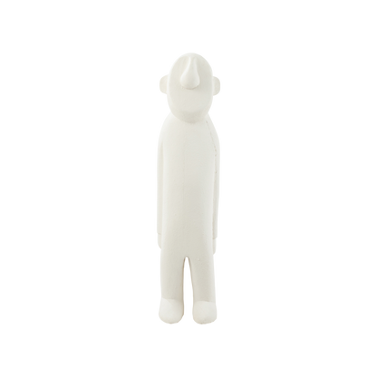 Statuette Ngurah blanc