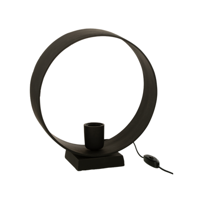 Lampe de table cercle