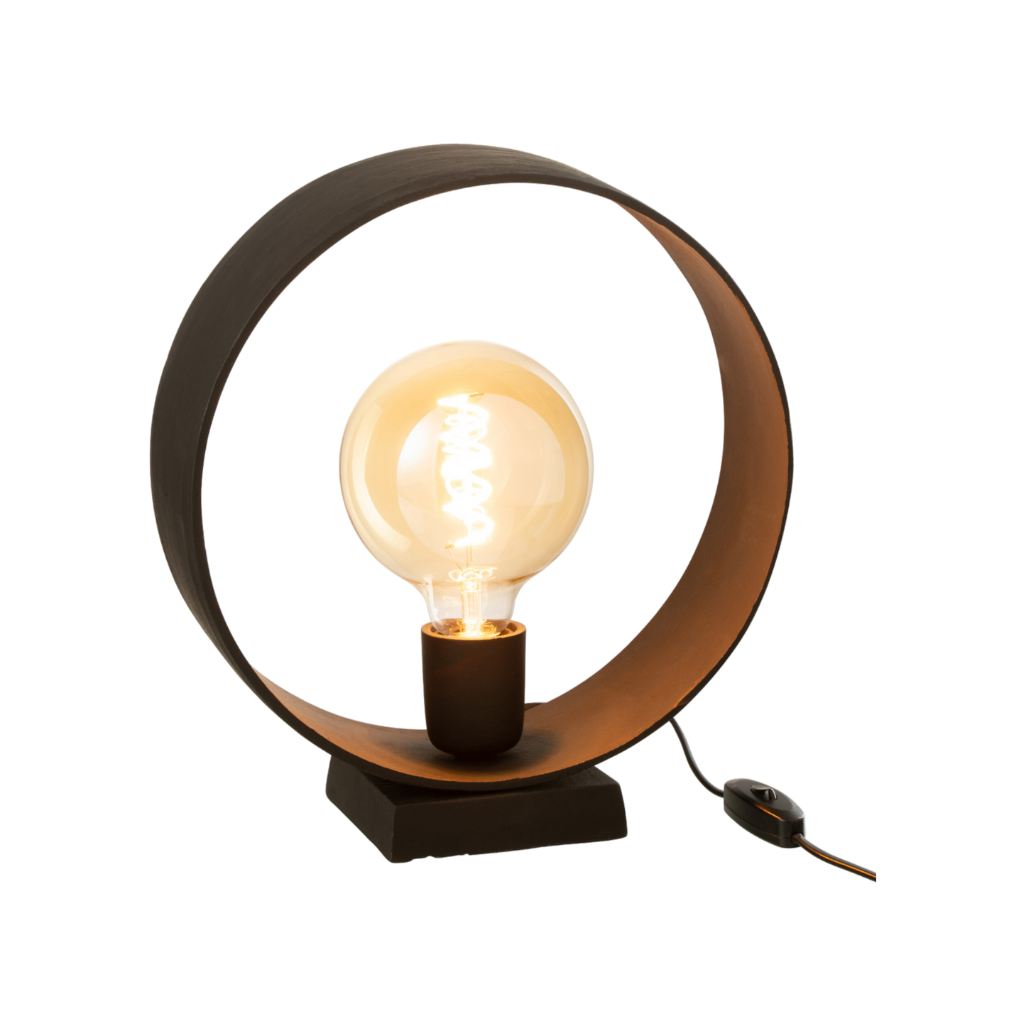 Lampe de table cercle