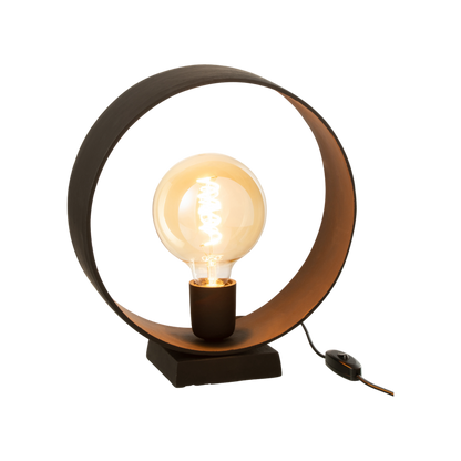 Lampe de table cercle